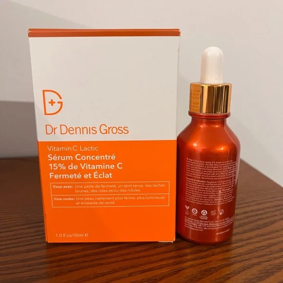 Gift 💝 Dr Dennis Gross Vitamin C Lactic 15% Firm & Bright treatment - Picture 2 of 8